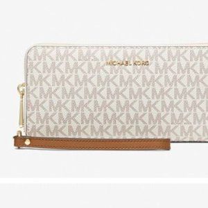 Michael Kors Large Logo Continental Wallet
